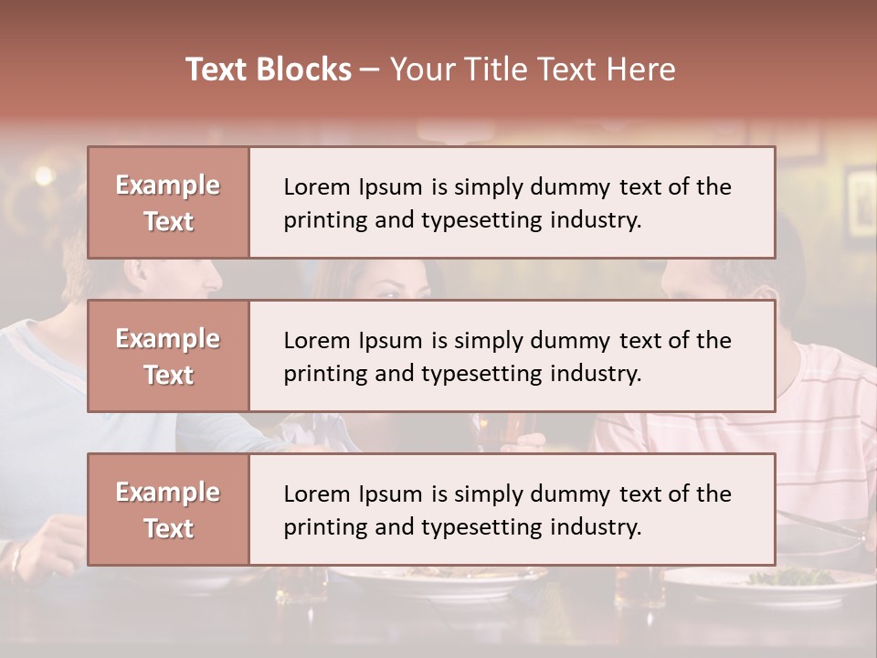 Pub Drink Glass PowerPoint Template