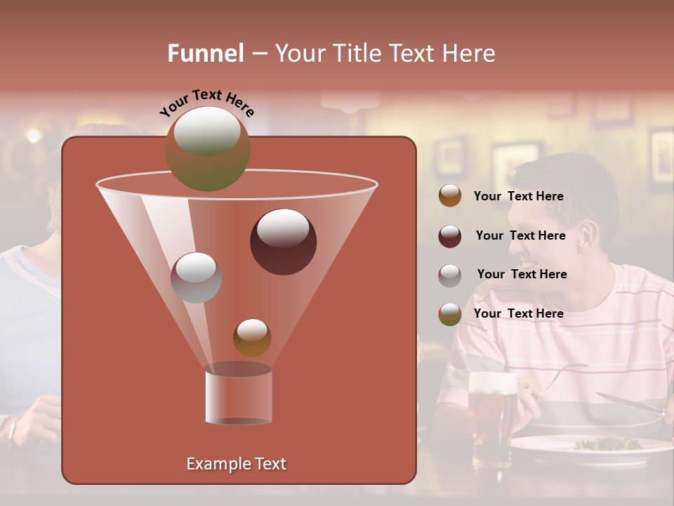 Pub Drink Glass PowerPoint Template