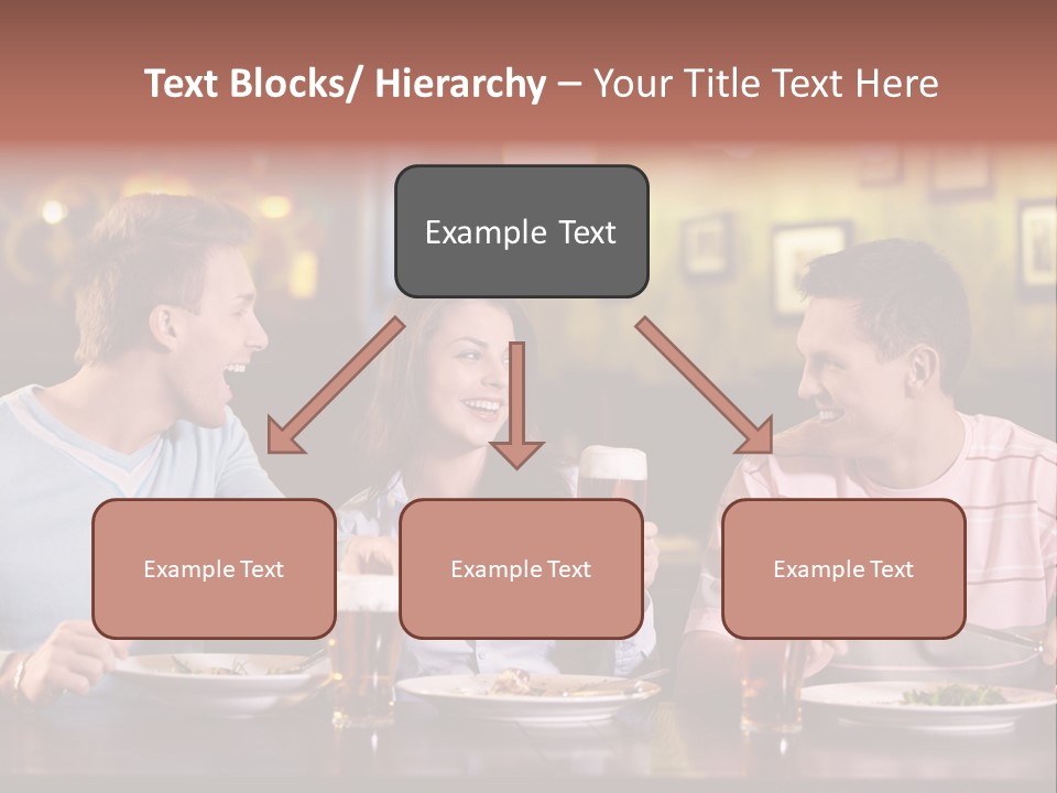 Pub Drink Glass PowerPoint Template