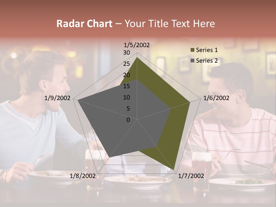 Pub Drink Glass PowerPoint Template