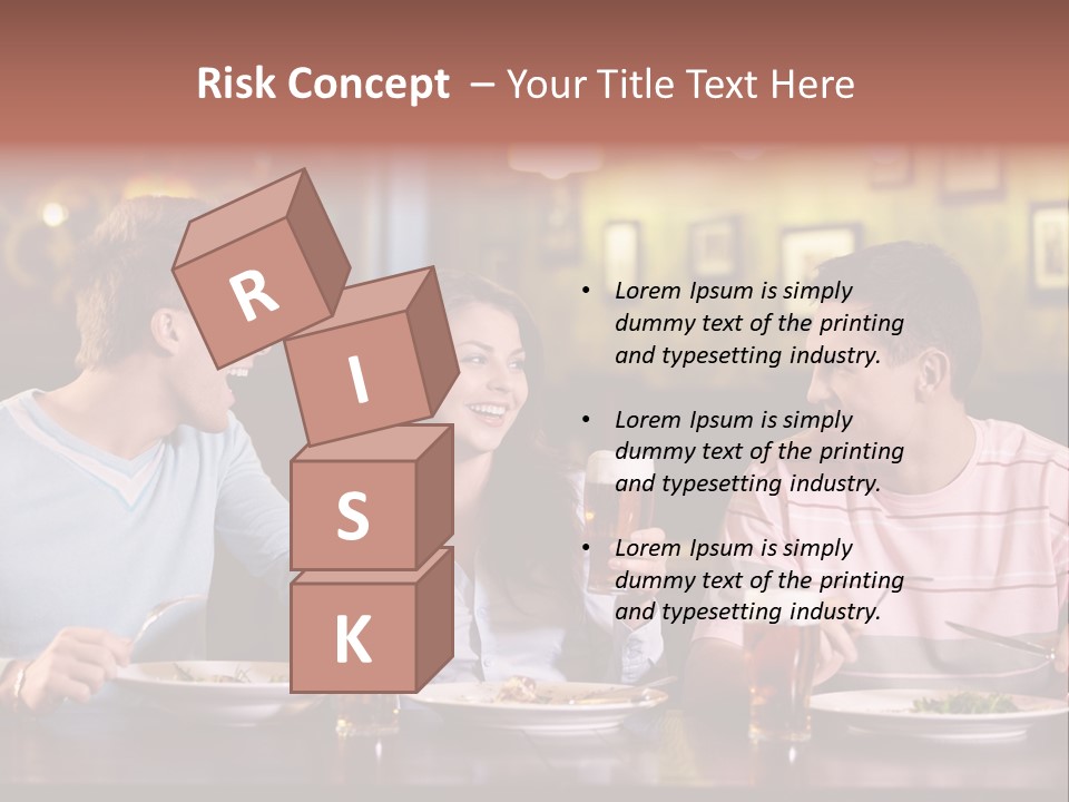 Pub Drink Glass PowerPoint Template