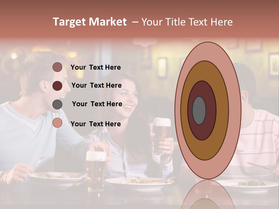 Pub Drink Glass PowerPoint Template