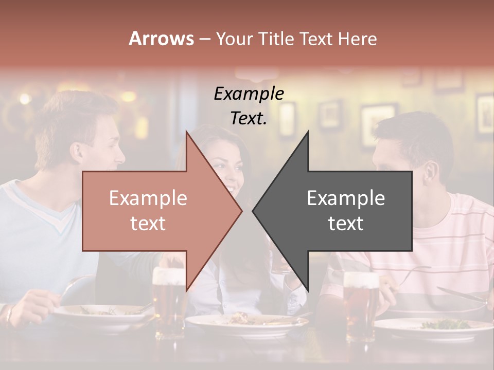 Pub Drink Glass PowerPoint Template