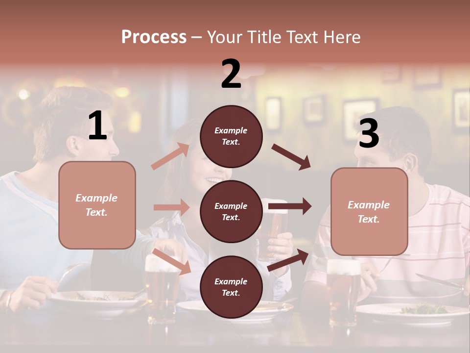 Pub Drink Glass PowerPoint Template