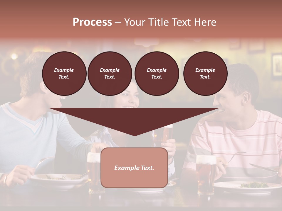 Pub Drink Glass PowerPoint Template