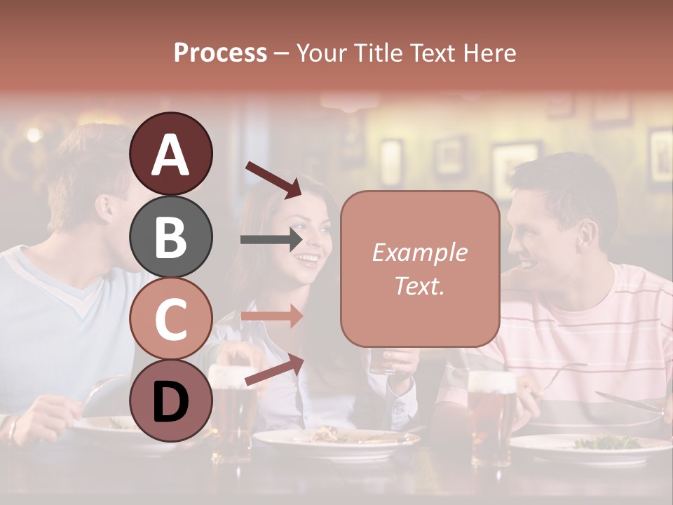 Pub Drink Glass PowerPoint Template