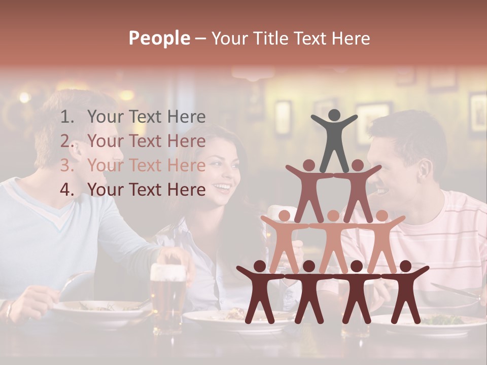 Pub Drink Glass PowerPoint Template