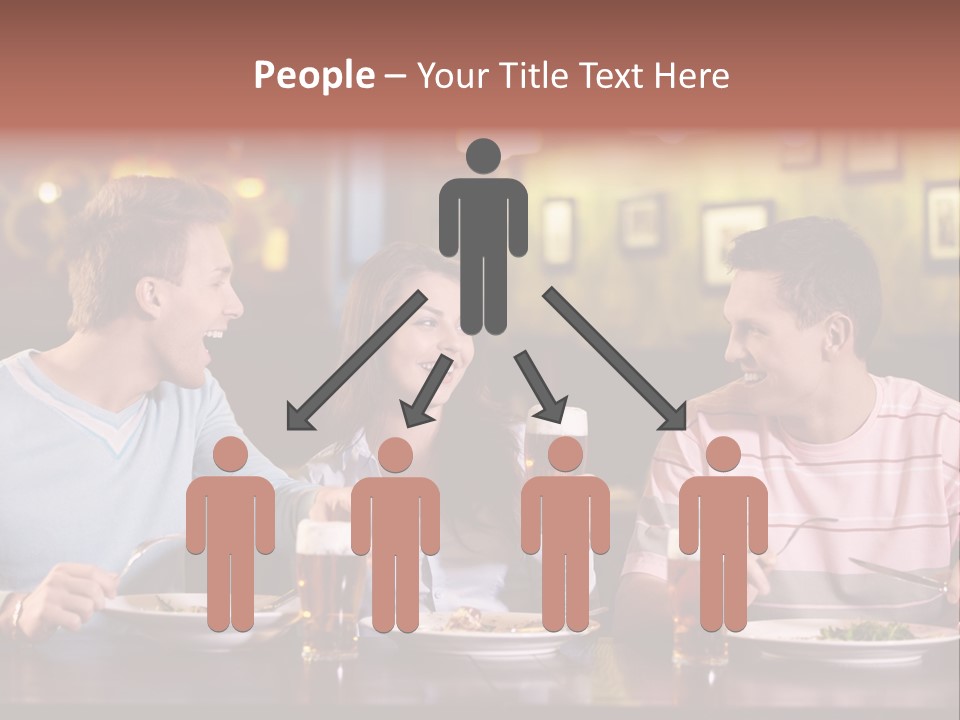 Pub Drink Glass PowerPoint Template