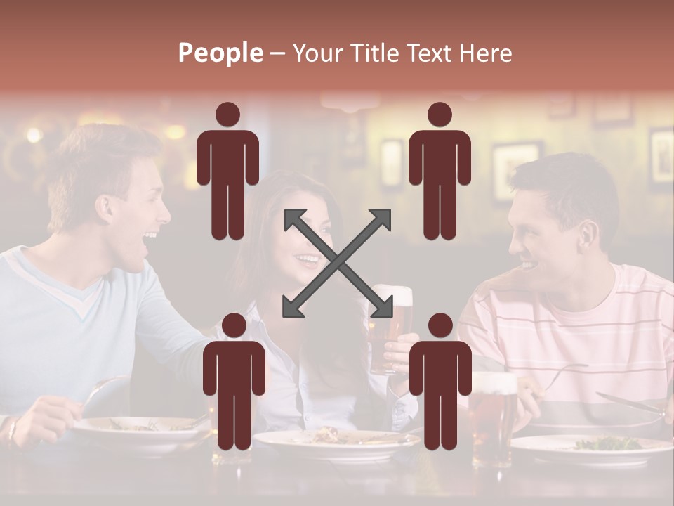 Pub Drink Glass PowerPoint Template