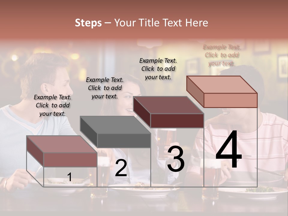 Pub Drink Glass PowerPoint Template