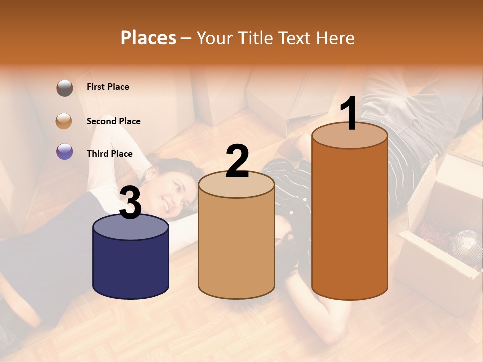 Cardboard Happiness Moving PowerPoint Template