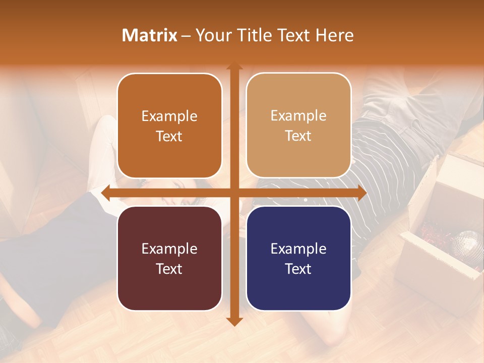Cardboard Happiness Moving PowerPoint Template