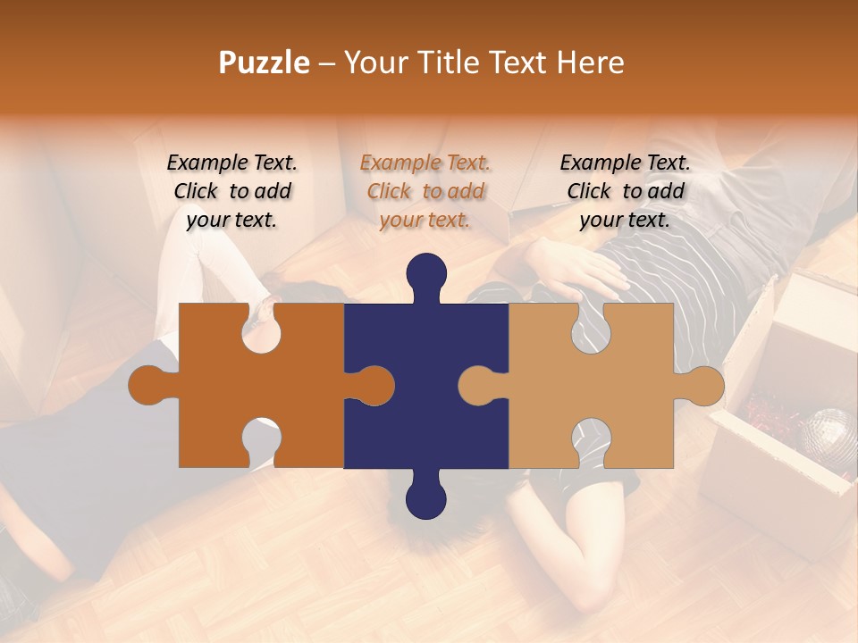 Cardboard Happiness Moving PowerPoint Template