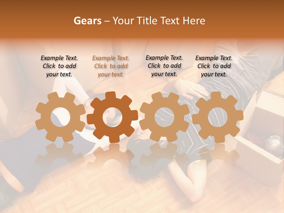 Cardboard Happiness Moving PowerPoint Template