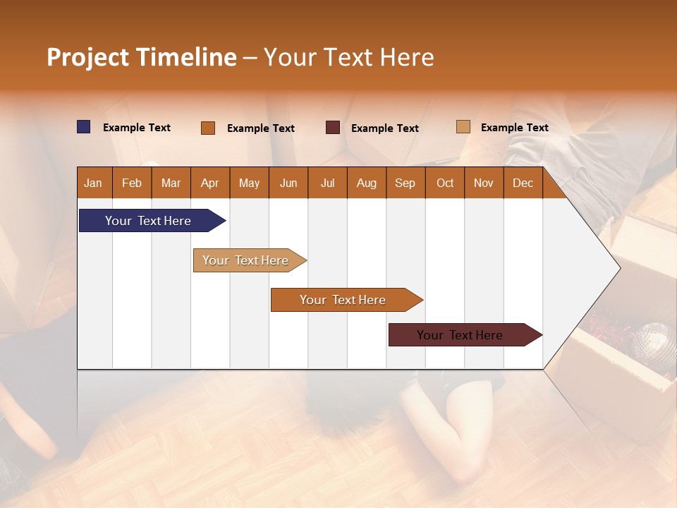 Cardboard Happiness Moving PowerPoint Template