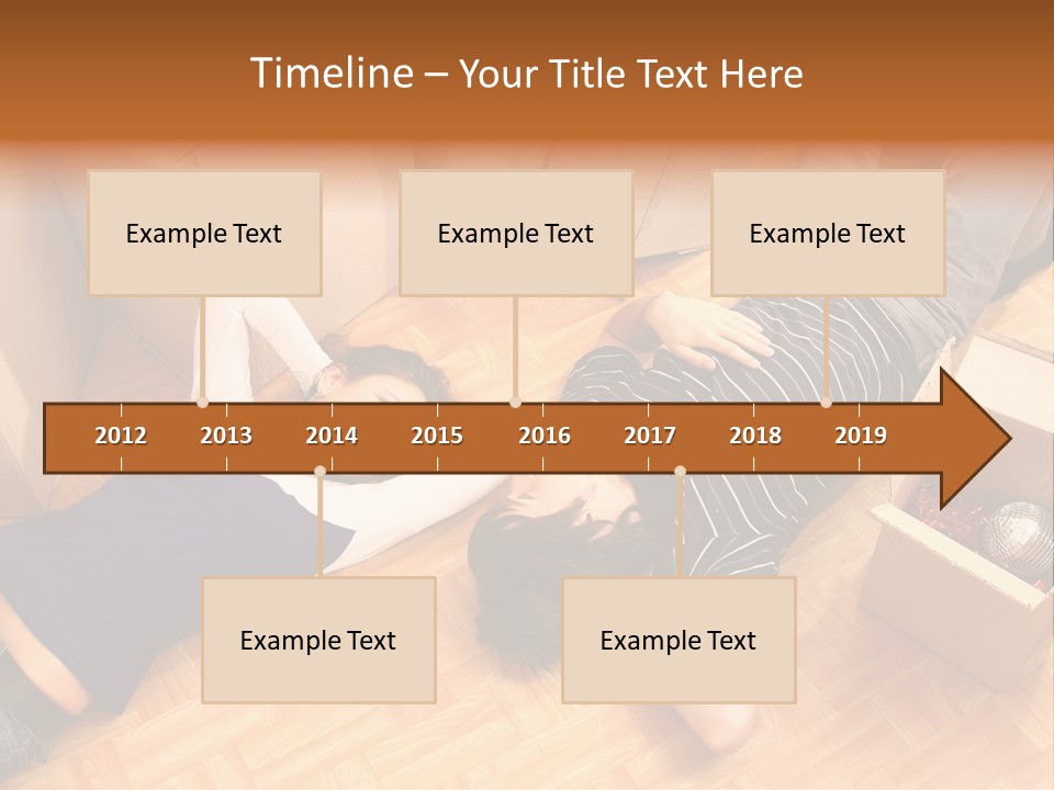 Cardboard Happiness Moving PowerPoint Template