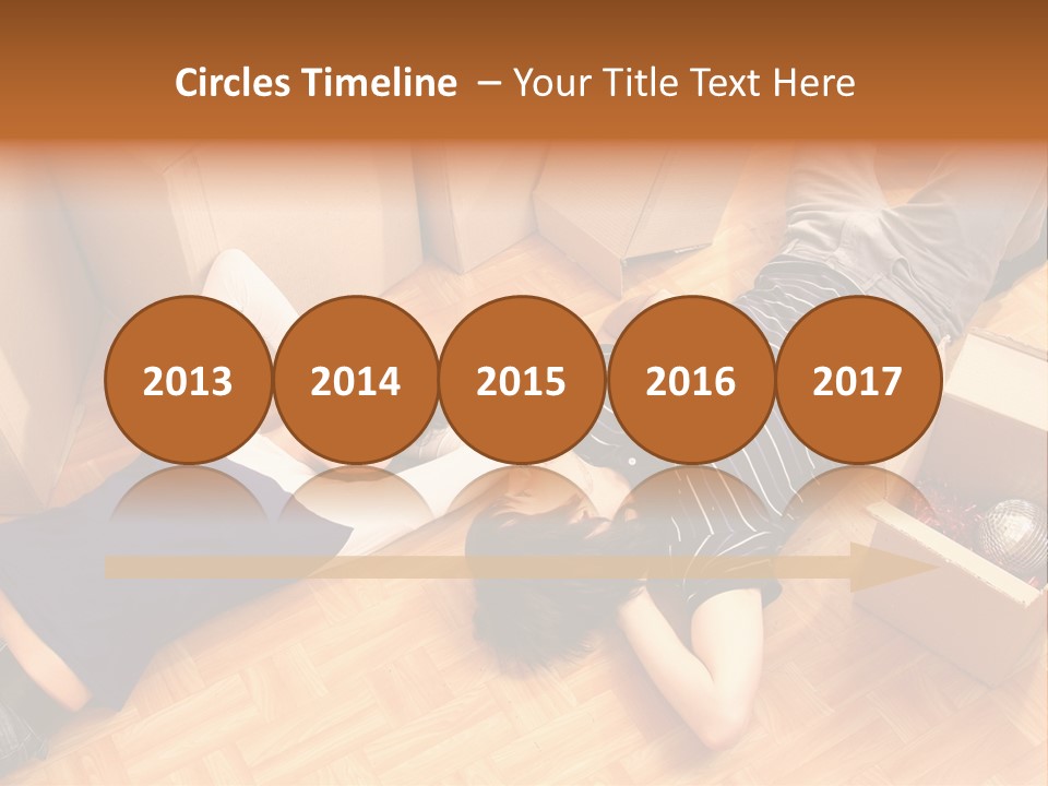 Cardboard Happiness Moving PowerPoint Template