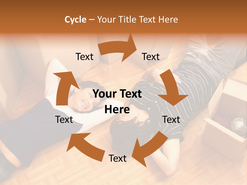 Cardboard Happiness Moving PowerPoint Template