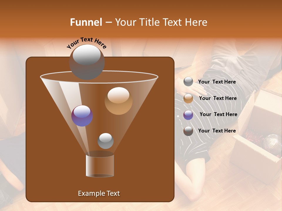 Cardboard Happiness Moving PowerPoint Template