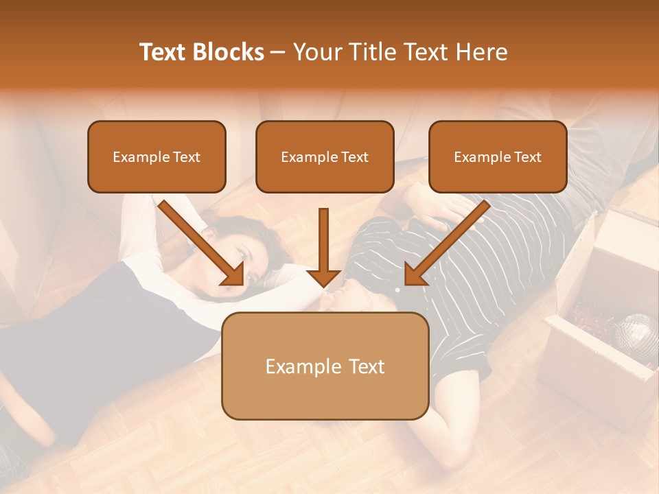 Cardboard Happiness Moving PowerPoint Template