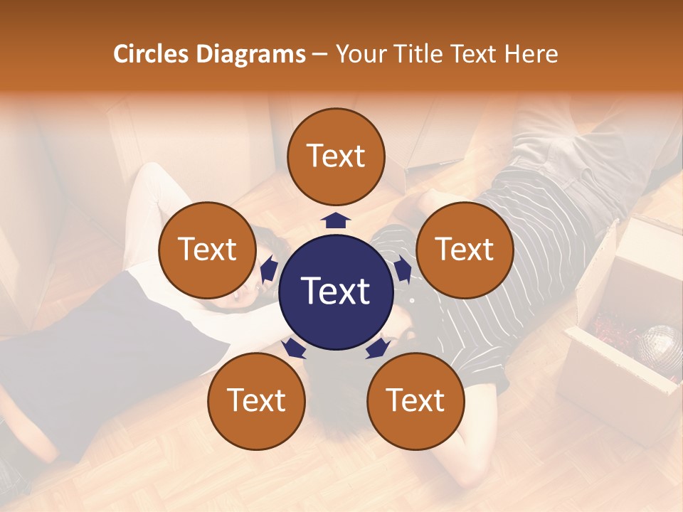 Cardboard Happiness Moving PowerPoint Template