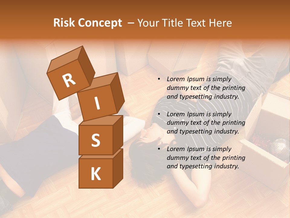 Cardboard Happiness Moving PowerPoint Template