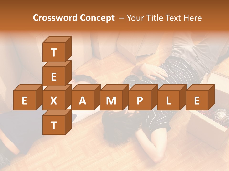 Cardboard Happiness Moving PowerPoint Template