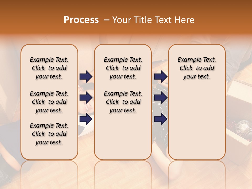 Cardboard Happiness Moving PowerPoint Template