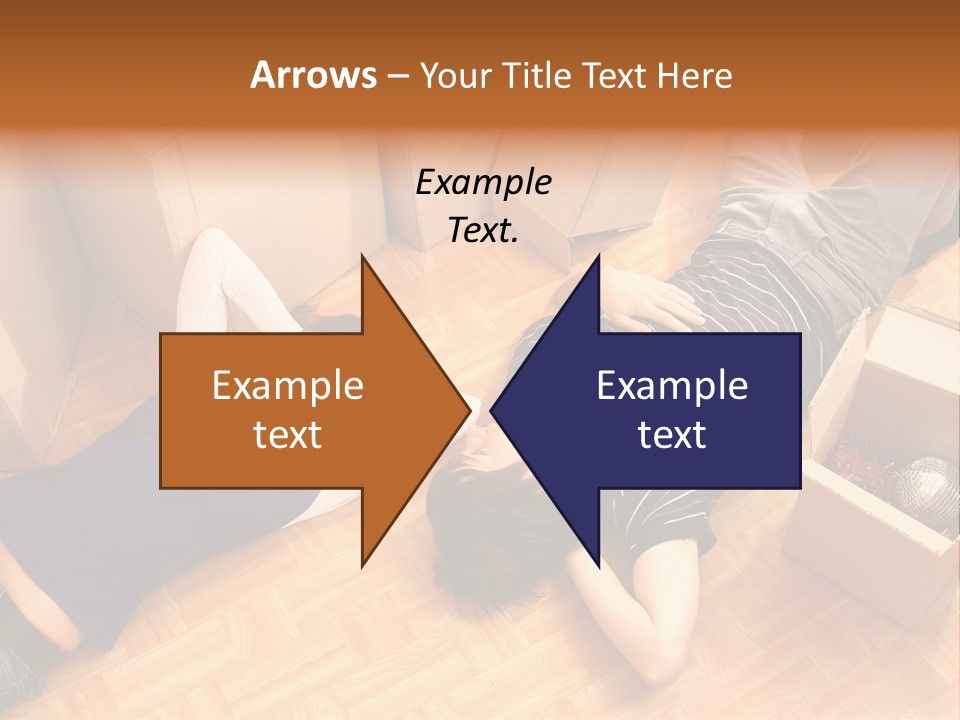 Cardboard Happiness Moving PowerPoint Template