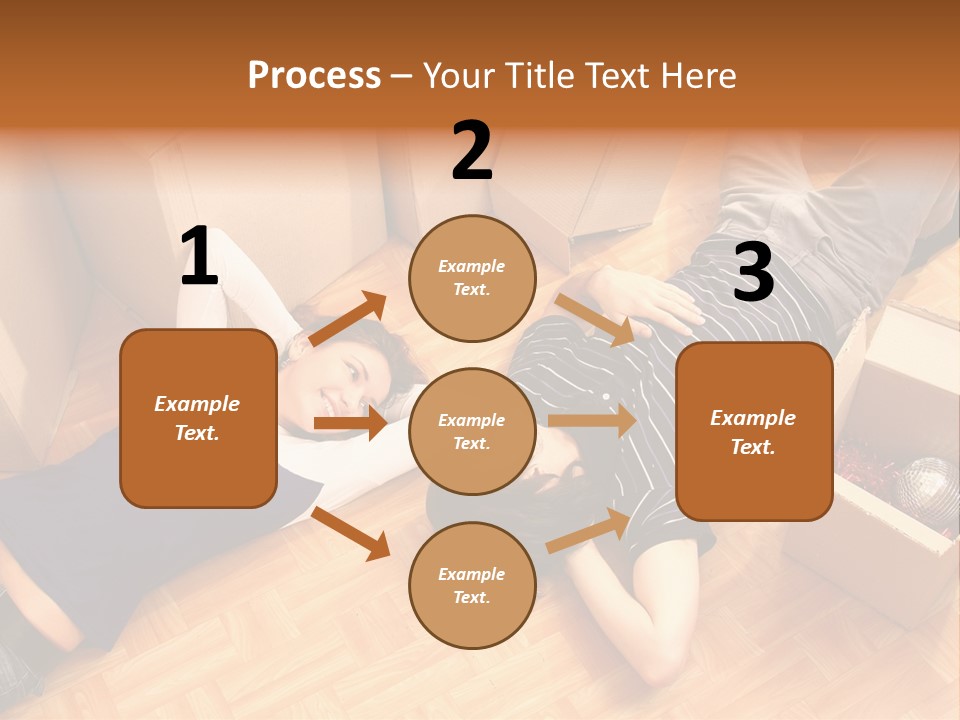 Cardboard Happiness Moving PowerPoint Template