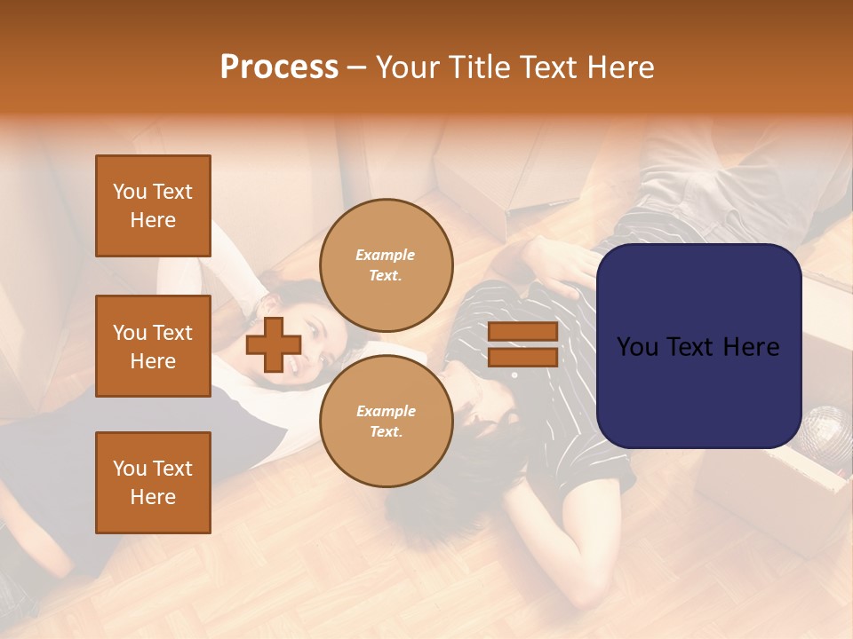 Cardboard Happiness Moving PowerPoint Template