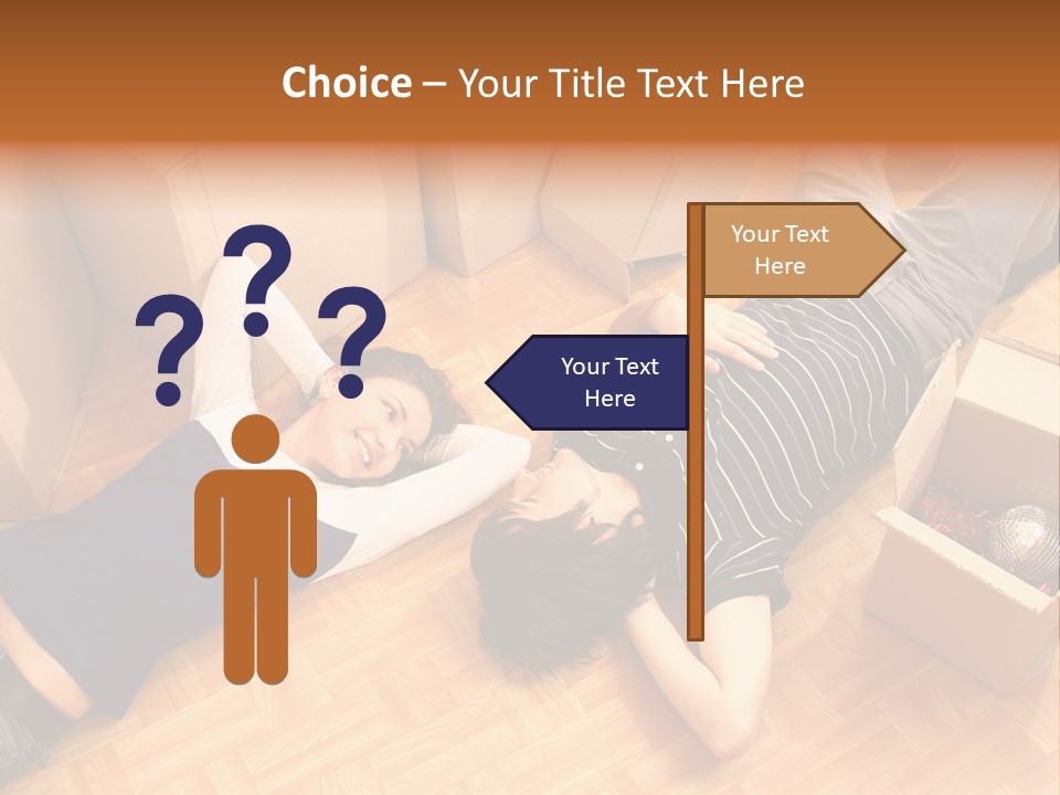 Cardboard Happiness Moving PowerPoint Template