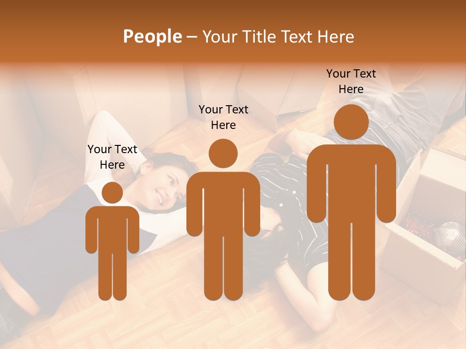 Cardboard Happiness Moving PowerPoint Template