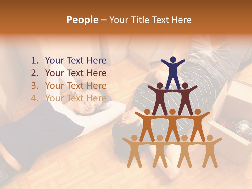 Cardboard Happiness Moving PowerPoint Template