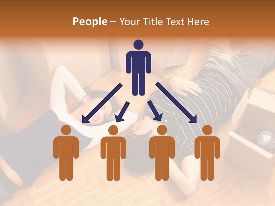 Cardboard Happiness Moving PowerPoint Template