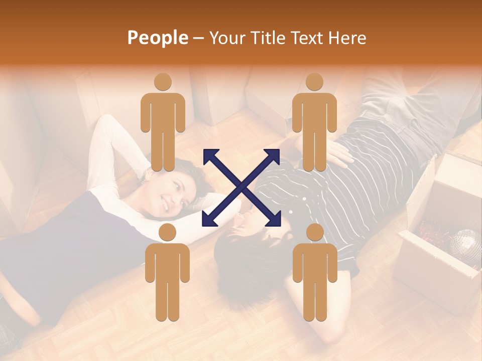 Cardboard Happiness Moving PowerPoint Template