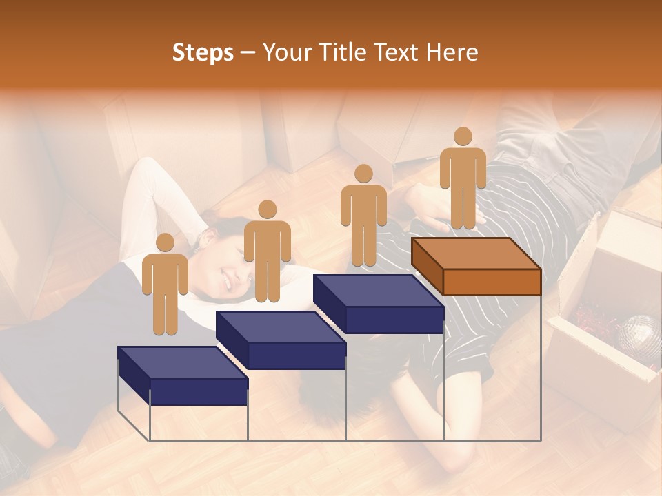 Cardboard Happiness Moving PowerPoint Template