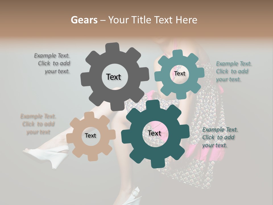 Dress Beautiful Elegant PowerPoint Template