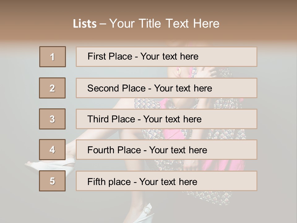 Dress Beautiful Elegant PowerPoint Template