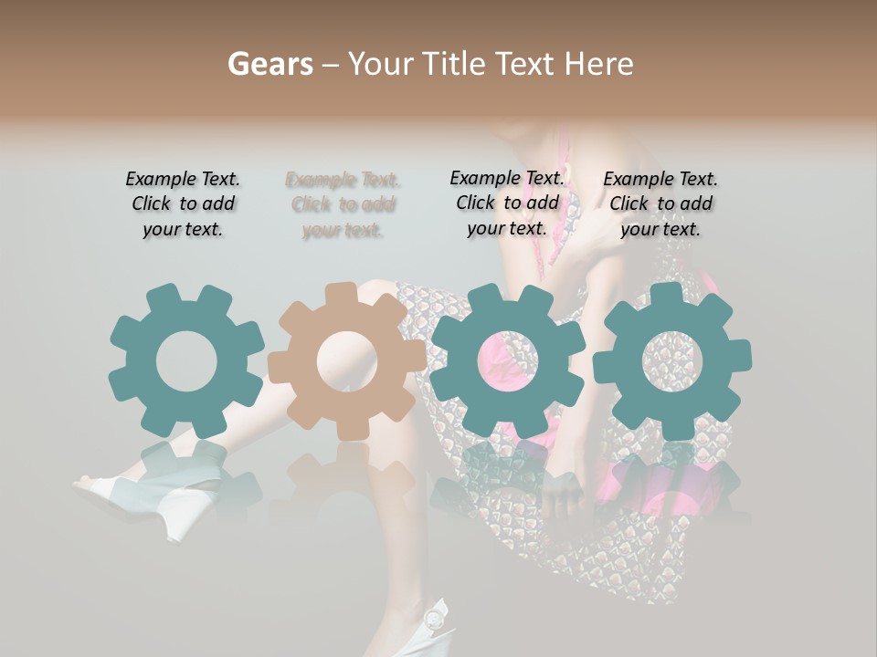 Dress Beautiful Elegant PowerPoint Template