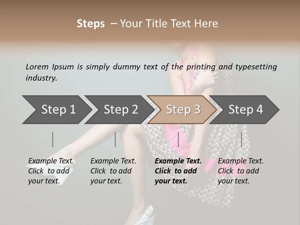 Dress Beautiful Elegant PowerPoint Template