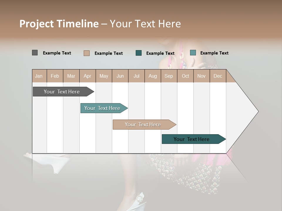 Dress Beautiful Elegant PowerPoint Template