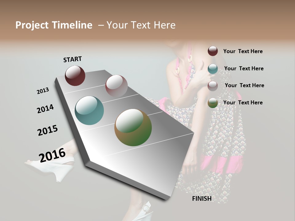 Dress Beautiful Elegant PowerPoint Template
