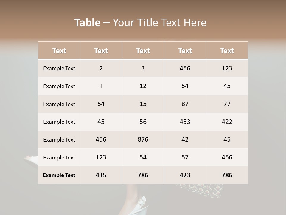 Dress Beautiful Elegant PowerPoint Template