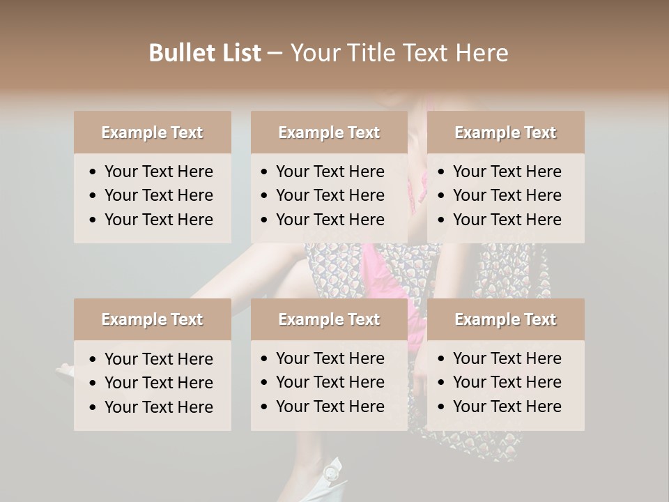 Dress Beautiful Elegant PowerPoint Template