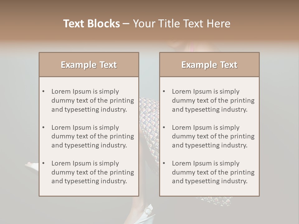 Dress Beautiful Elegant PowerPoint Template