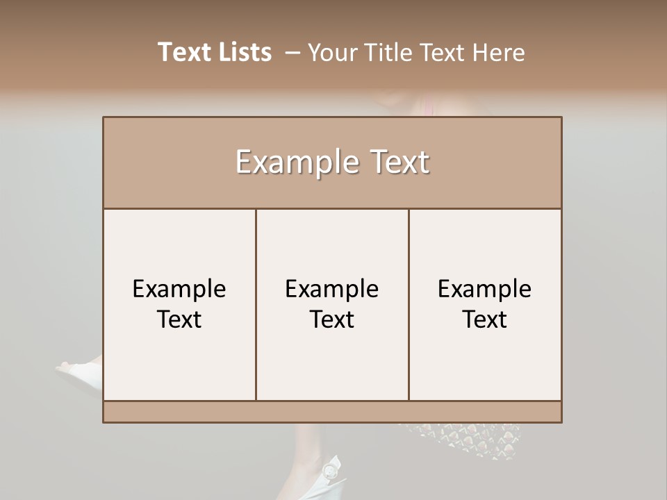 Dress Beautiful Elegant PowerPoint Template