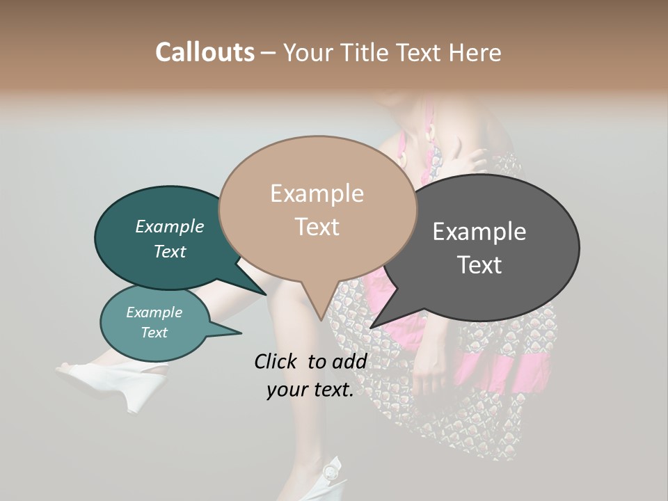 Dress Beautiful Elegant PowerPoint Template