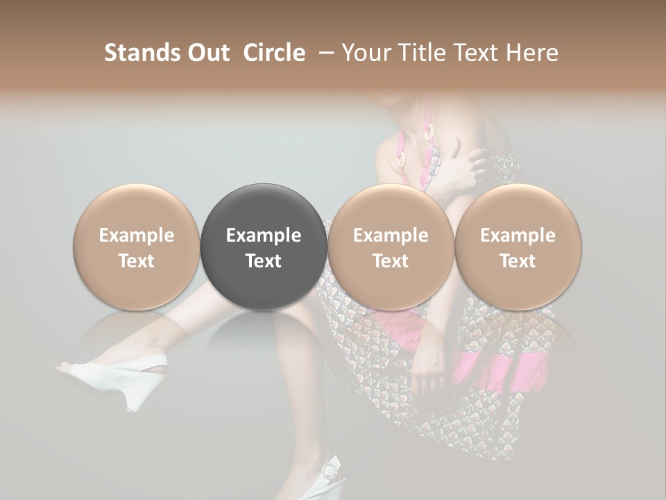 Dress Beautiful Elegant PowerPoint Template