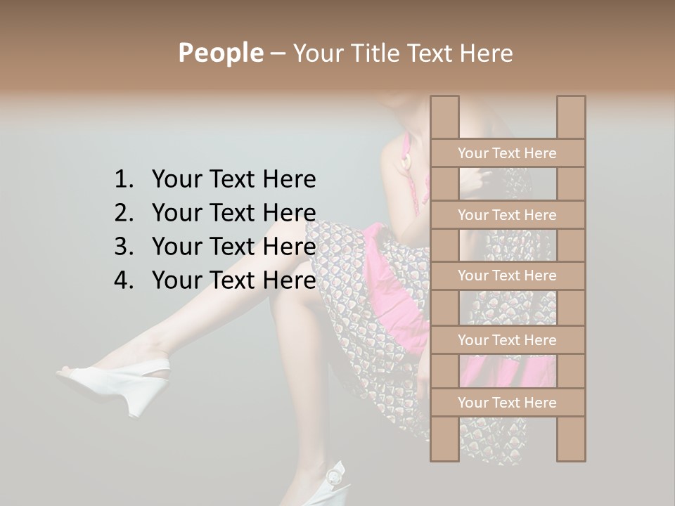 Dress Beautiful Elegant PowerPoint Template